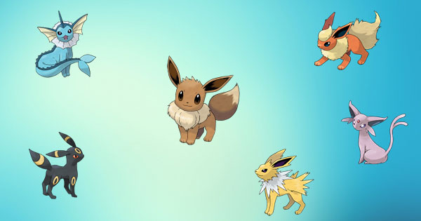 Controlling what your Eevee evolves into in Pokémon GO