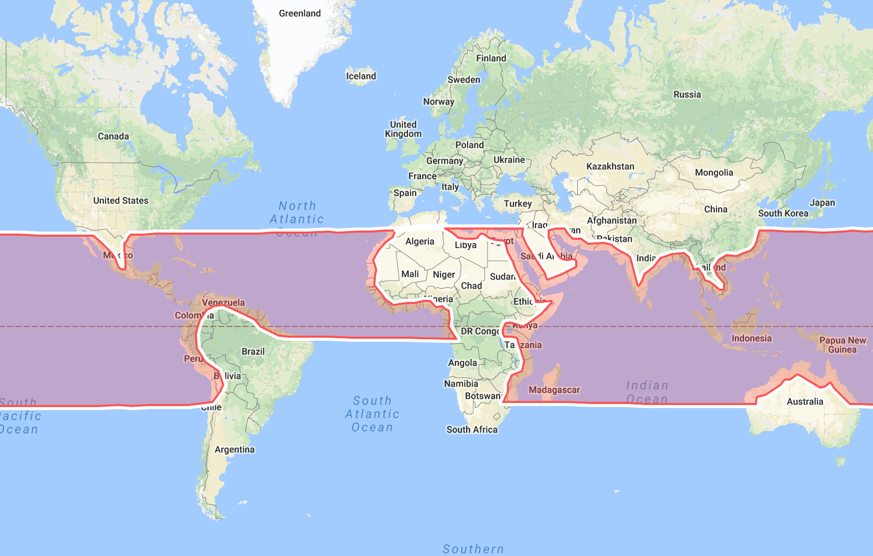 Map for Corasonn in Pokémon GO