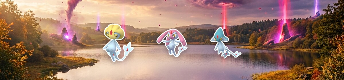 Dynamax Uxie, Mesprit, and Azelf Max Battle Day