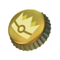 Gold Bottle Cap