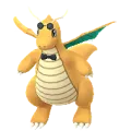 Dragonite (Sunglasses and Bow Tie)