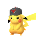 Pikachu (Team Valor Hat)