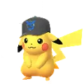 Pikachu (Team Mystic Hat)