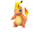 Charmander (Pikachu Visor)