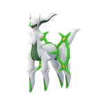 ポケモンGOのアルセウス (くさタイプ)
