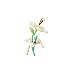 《Pokémon GO》中的花葉蒂 (白花)
