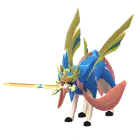 Zacian (Épée Suprême) dans Pokémon GO