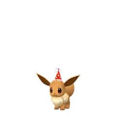 Evoli (Partyhut) (Männlich) in Pokémon GO