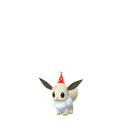 Evoli (Partyhut) (Schillernd, Weiblich) in Pokémon GO