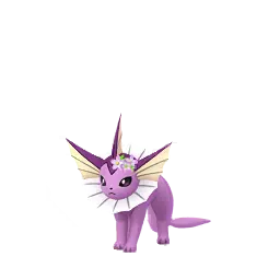 Vaporeon (Corona di fiori) (Cromatici) in Pokémon GO