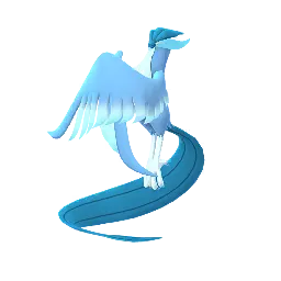 ポケモンGOのガラルのフリーザー (いろちがい)