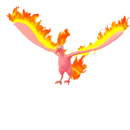 Moltres (Variocolor) en Pokémon GO