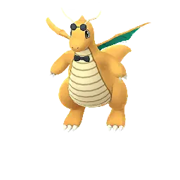 Dragonite (Sunglasses and Bow Tie) in Pokémon GO