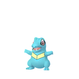 Totodile em Pokémon GO