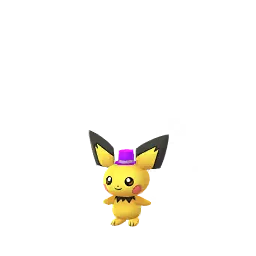 Pichu (Chapéu de Ano Novo) (Brilhante) em Pokémon GO