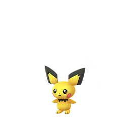 Pichu (Boné fragment) (Brilhante) em Pokémon GO