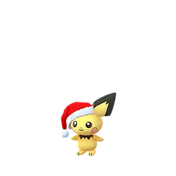 Pichu (Gorro de Natal) em Pokémon GO
