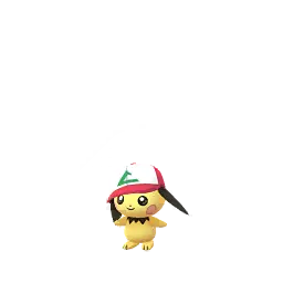 Pichu (Boné do Ash) em Pokémon GO