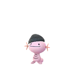 อูปา (หมวกไหมพรม) (สีแตกต่าง, ตัวเมีย) ใน Pokémon GO