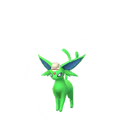 《Pokémon GO》中的太陽伊布 (狩獵帽) (異色)