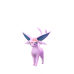 《Pokémon GO》中的太陽伊布 (櫻花裝飾)