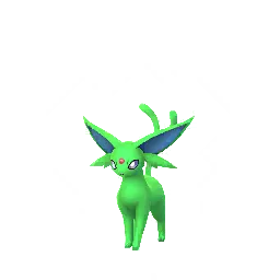 《Pokémon GO》中的太陽伊布 (異色)