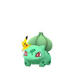 Bulbasaur (Viseira de Pikachu) em Pokémon GO