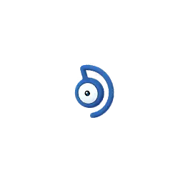 Pokémon GO'da Unown (D) (Parlak)