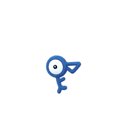 Pokémon GO'da Unown (F) (Parlak)