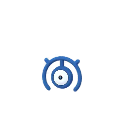 Pokémon GO'da Unown (M) (Parlak)