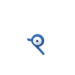Pokémon GO'da Unown (P) (Parlak)