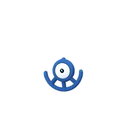 Pokémon GO'da Unown (U) (Parlak)