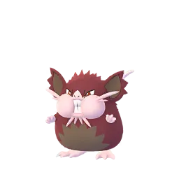 รัตตา ร่างอโลลา (สีแตกต่าง) ใน Pokémon GO