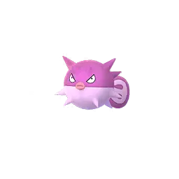 《Pokémon GO》中的千針魚 (異色)