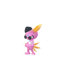 ポケモンGOのニューラ (サングラス) (いろちがい、オス)