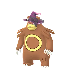 ริงกุมะ (หมวกแม่มด) (ตัวเมีย) ใน Pokémon GO