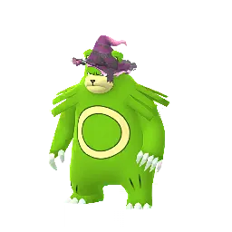 ริงกุมะ (หมวกแม่มด) (สีแตกต่าง, ตัวเมีย) ใน Pokémon GO