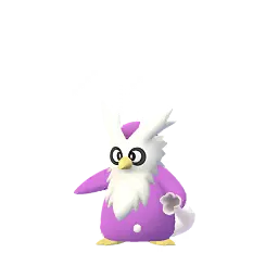 ポケモンGOのデリバード (いろちがい)