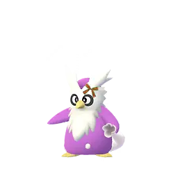 ポケモンGOのデリバード (Winter 2020) (いろちがい)