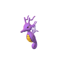 ポケモンGOのキングドラ (いろちがい)