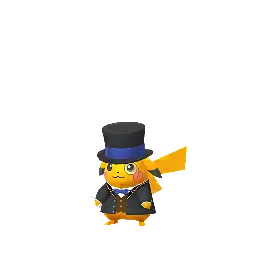 Pikachu (Blue Monocle) (Shiny, Male) in Pokémon GO