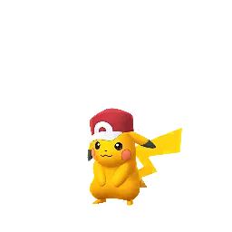 Pikachu (Red’s Hat) (Shiny, Male) in Pokémon GO