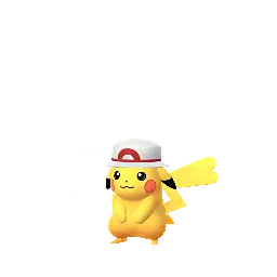 Pikachu (Leaf’s Hat) (Female) in Pokémon GO