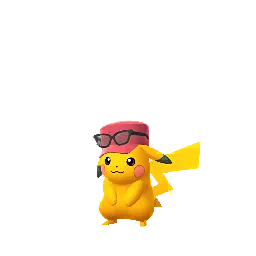 Pikachu (Calem’s Hat) (Shiny, Male) in Pokémon GO