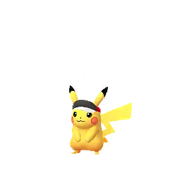 Pikachu (Marathon Visor) (Male) in Pokémon GO