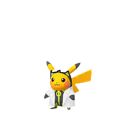 Pikachu (Professor Willow’s Assistant) (Shiny, Male) in Pokémon GO
