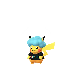 Pikachu (PokéXciting! Turquoise) (Male) in Pokémon GO
