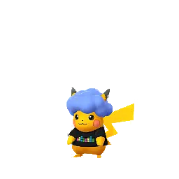 Pikachu (PokéXciting! Blue) (Shiny, Male) in Pokémon GO