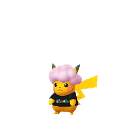 Pikachu (PokéXciting! Pink) (Shiny, Male) in Pokémon GO