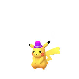 Pikachu (New Year’s Hat) (Female) in Pokémon GO